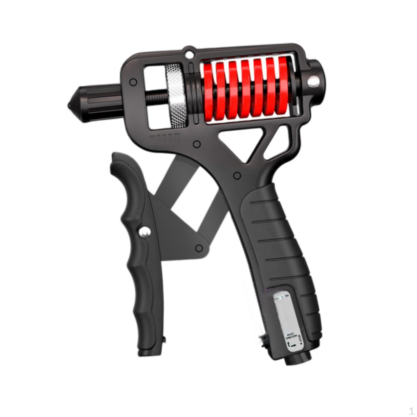 

Тренажер для укрепления хвата рук Тренажер для укрепления пальцев Фитнес-захват для спортзала со стойкой для предплечья чёрный