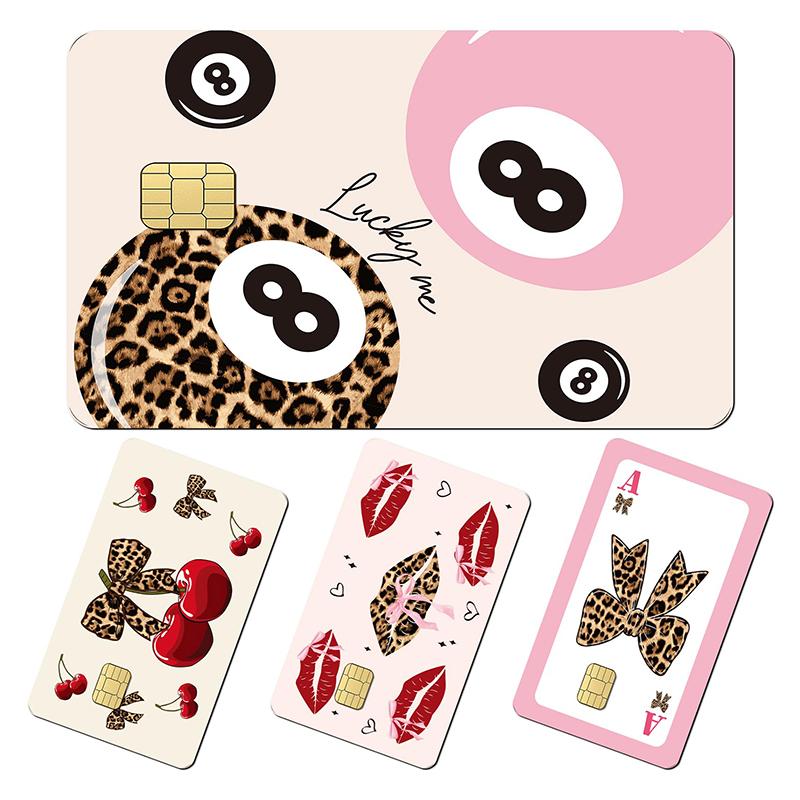 4Pcs Credit Card Stickers For Credit Card Skin Debit Card Sticker Personalized Bank Card Sticker Cover Credit Card Decal Waterpr