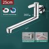 Sturdy Brass Materials Wall Mounted Cold Water Faucet Accessory for Kitchen and Bathroom Use with Extended Designs