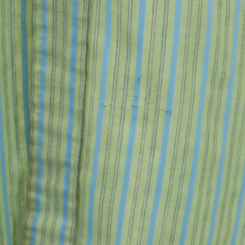 ENOURO BY ENRO anii 70 vintage Cămașă cu mâneci lungi cu model în dungi Sistem verde Bărbați Second-hand