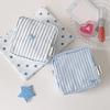 Large Capacity Bow Cosmetic Bag Korean Style Cloth Portable Beauty Case  Vacation Travel