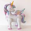 1pc Freestanding Cute 3D Unicorn Balloon Foil Birthday Decoration Rainbow Unicorn Party Supplies Room Party Decoration