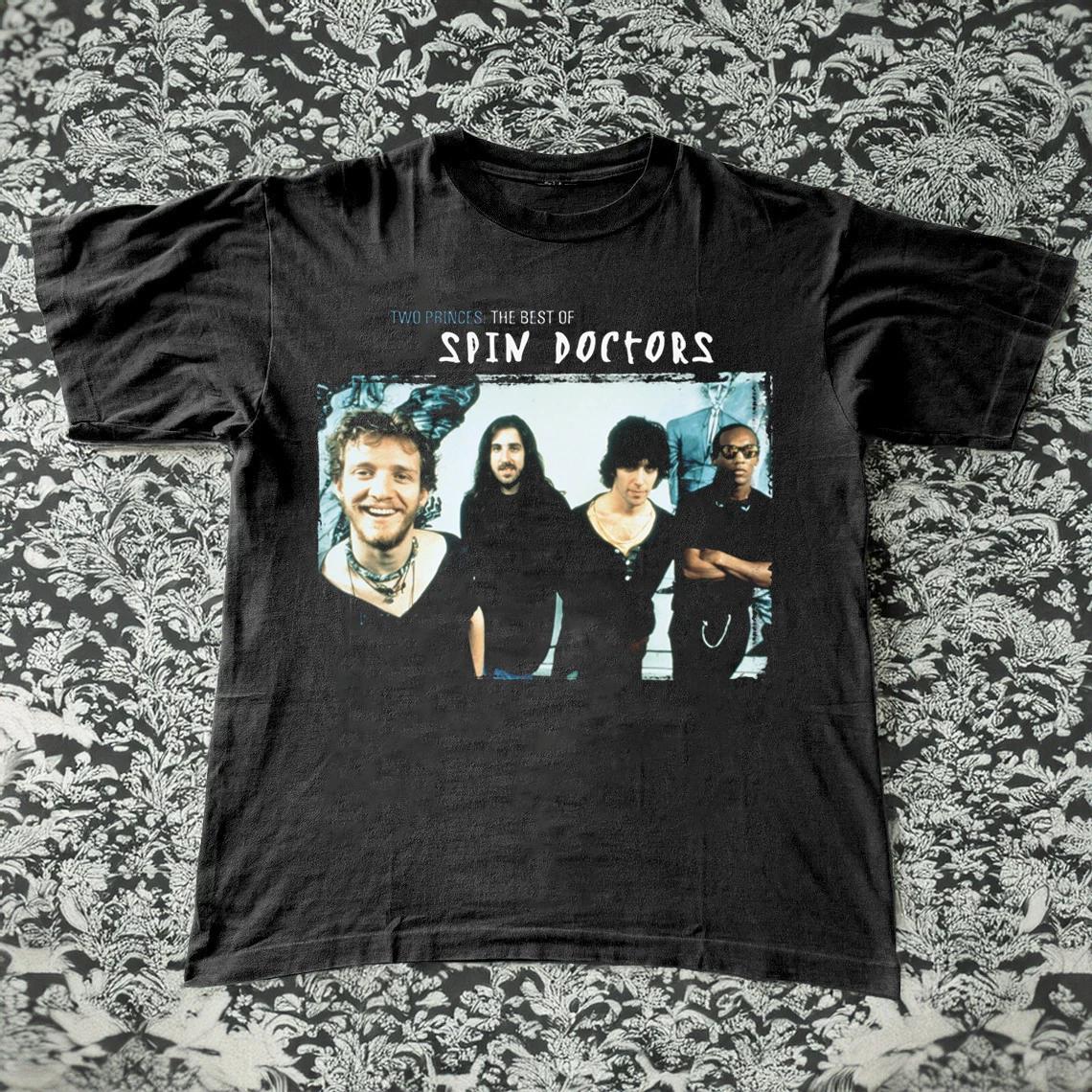 Spin Doctors Black T-Shirt Full size S-5XL L562 XL