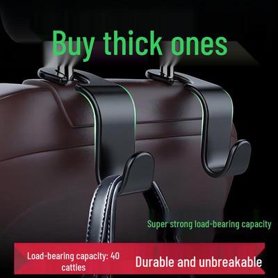 Sedan Backseat Hook for Storage & Organization