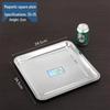 Stainless Steel Square Serving Plate