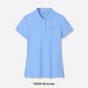 Women's Custom Logo Embroidered Cotton Short Sleeve Polo Shirt