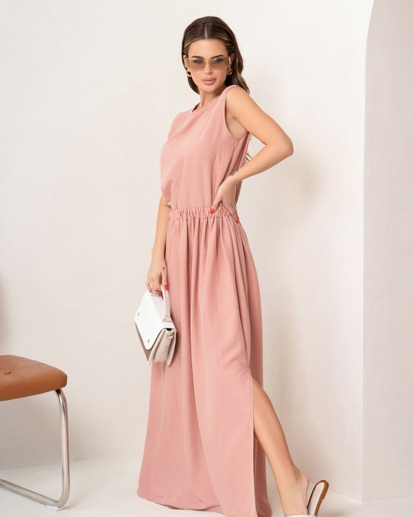 Maxi Sundress with ISSA Plus Slit