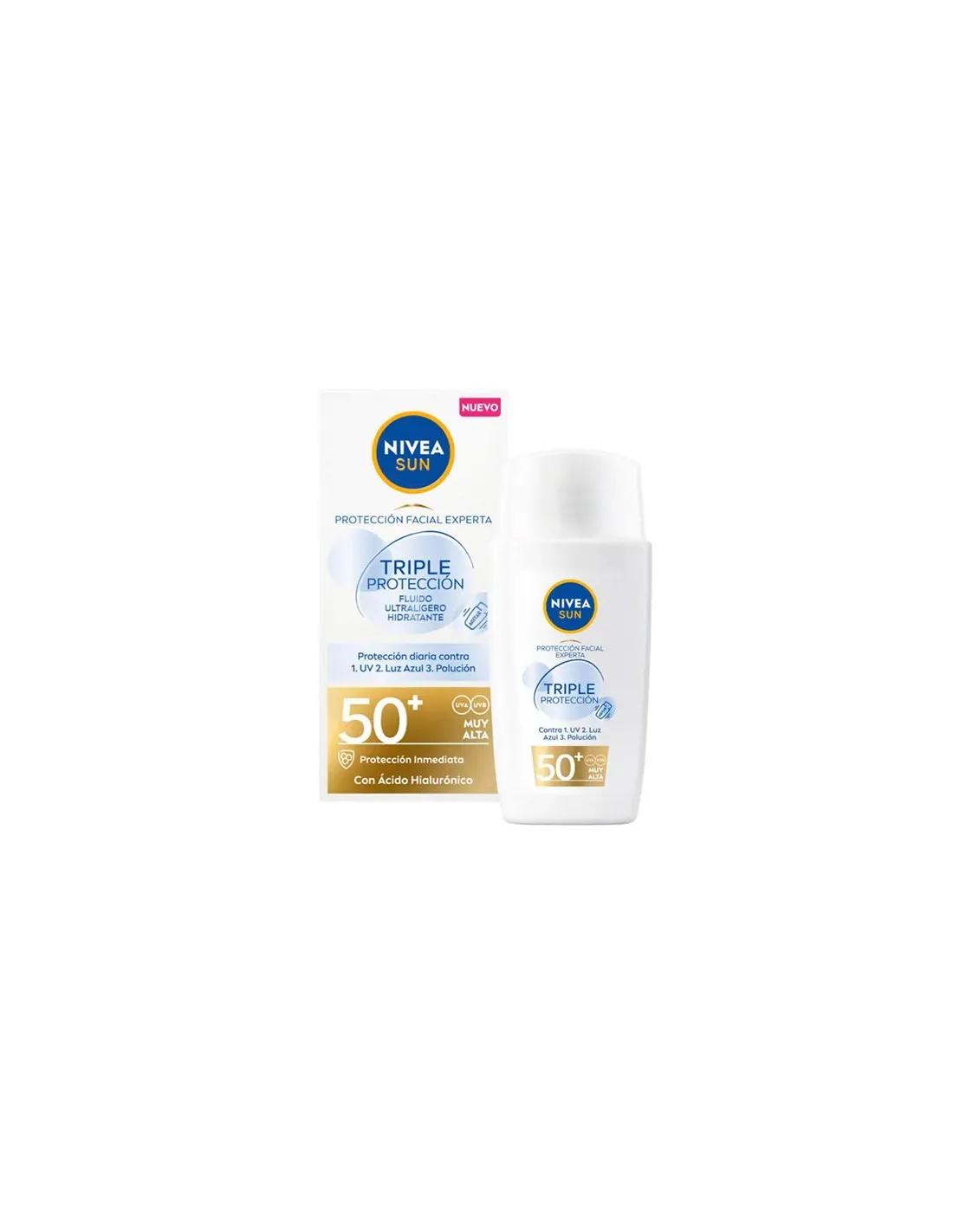 Nivea Sun Triple Proteccion Fluido Ultraligero Facial Spf50 40мл