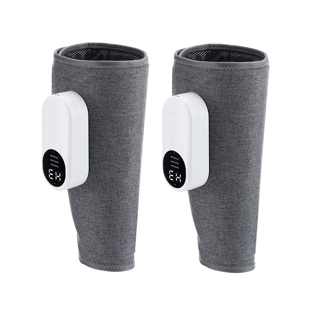 Eletric Calf Massager 360°C Air Pressure 3 Gear Heated Kneading Calf Massage Machine Relieve Leg Muscle Promote Blood Circulation