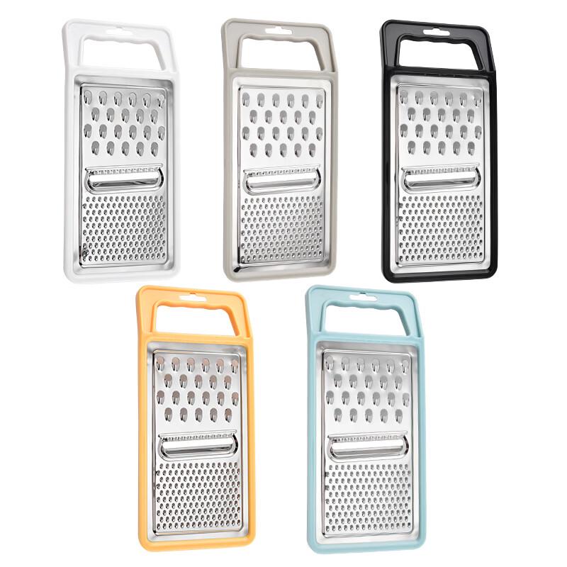 ZISIZ Stainless Steel 3-in-1 Peeler Slicer Grater