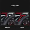 Red Real Carbon Fiber Driver Dashboard Frame Cover Case For Camaro 2016 2017 18