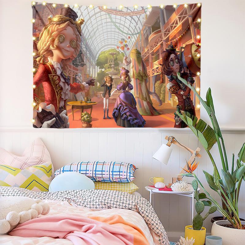 Digital Printing Background Cloth Anime Game Fifth Personality Hanging Blanket Wall Cloth Dormitory Bed Head Decoration Cloth