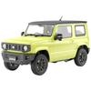 Aoshima Bunka Kyozai 1/24 Scale Rakupla Snap Car Series No. 03-KY JB64 Jimny 2018 Kinetic Yellow Pre-Colored Plastic Model Kit (Car)