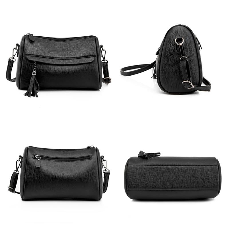 Woman Leather Handbag Compact Luxury Shoulder Bag Cross Body Pillow Fashion Messenger Bags Women Versatile Genuine Leather Handbag