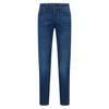 Boss Mens Leather Patch Tapered Jeans