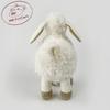 Peluche Bianco di Pecora Super Morbido Giocattolo Animale di Peluche Carino Bambola per Neonate Compagno Confortante per Dormire Decorazione per la Casa Regalo
