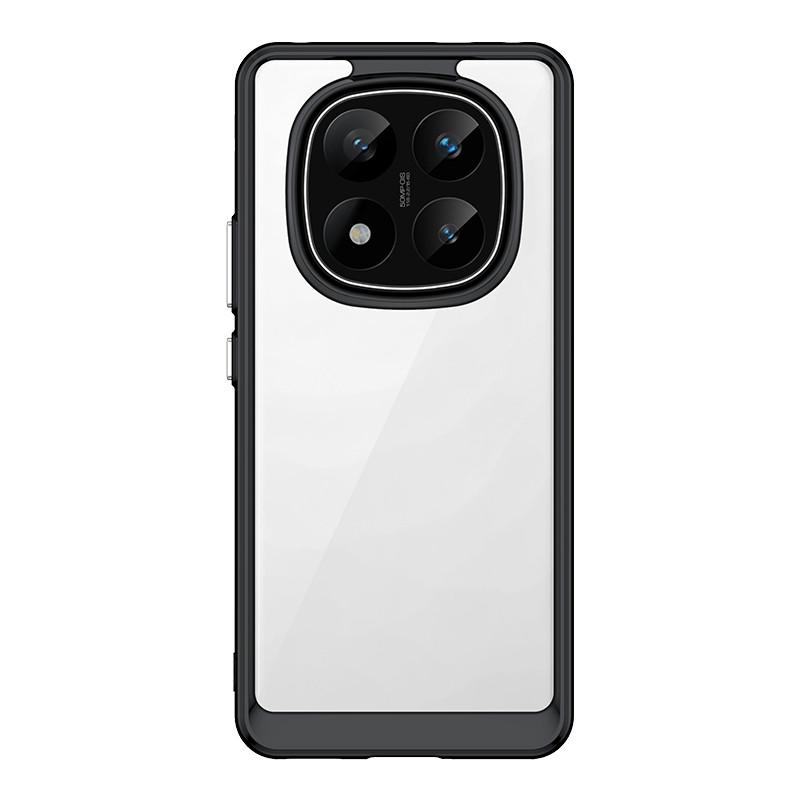 For Xiaomi Redmi Note 14 Pro Plus Case Redmi Note 14 Pro Plus Cover TPU Border Acrylic Backplane Phone Cases Redmi Note 14 5G