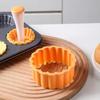 Tart Shells Mold Set Pastry Tamper Plastic Mini Tart Tamper Round Tartlet Tarts Shell Maker Baking Tools