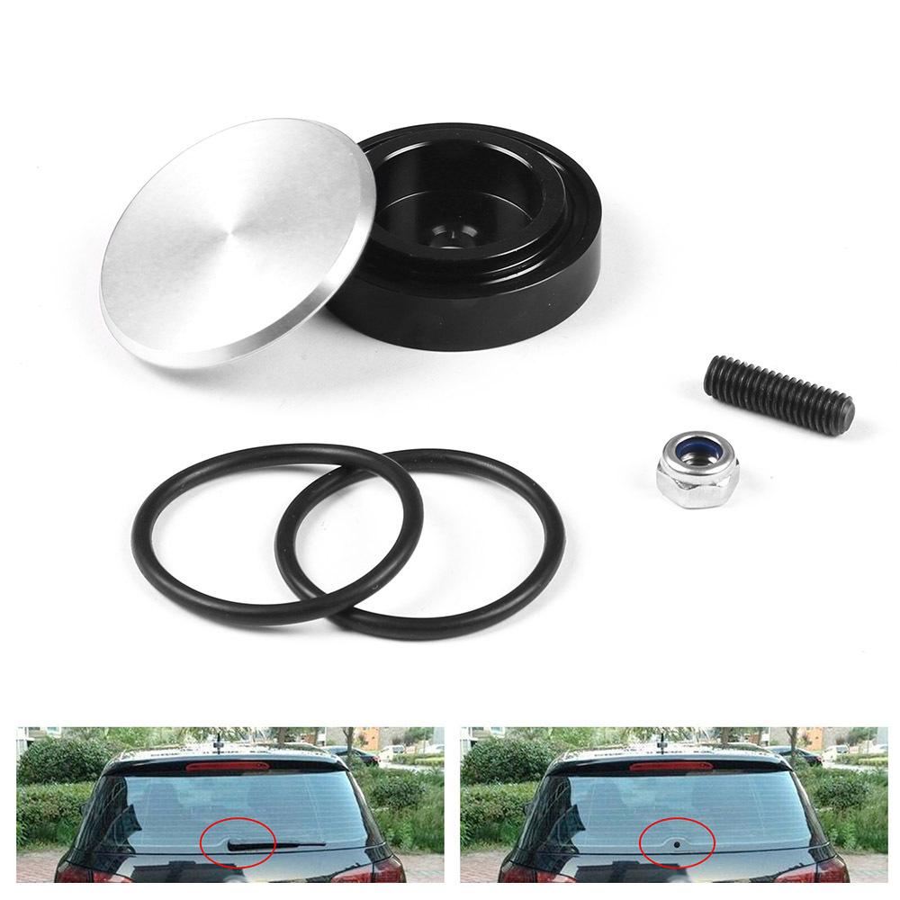 Aluminum Rear Wiper Delete Kit for Honda Civic, Multi-color