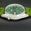 REFURBISHED AUTOMATIC SEIKO 5 MENS WATCH JAPAN MADE GREEN DIAL CUSTOM A440113-2 QV90-a440113