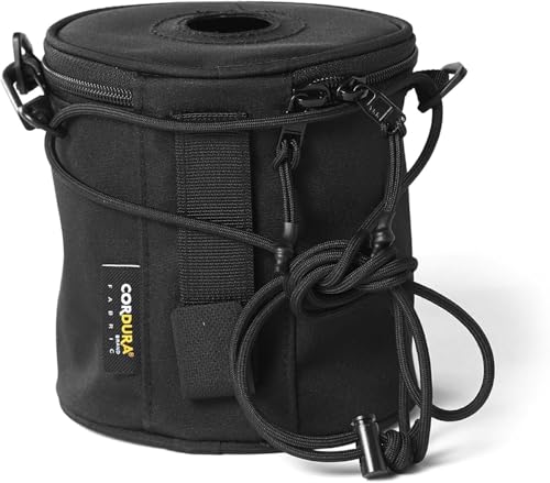 GORDON MILLER Cordura Toilet Paper Cover, Black, 1731900