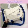 Urban Streetwear Messenger Bag For Women With Large Capacity And Nylon Material