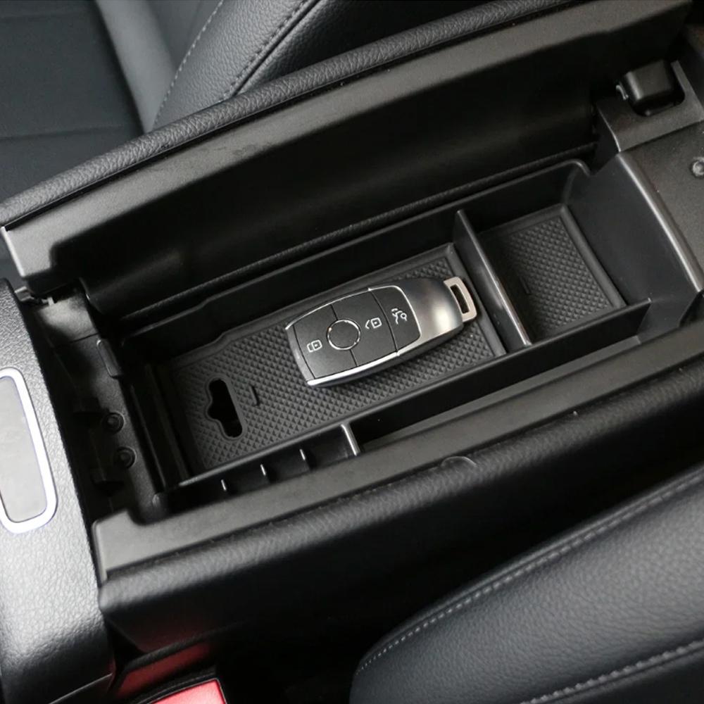 For Mercedes Benz GLB GLA CLA A B Class MB X247 H247 C118 W177 W247 Car Central Armrest Storage Box Container Tray