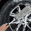 Car Wheel Cleaning Brush Rim Brush 41.91 Cm Non-Slip Handle Wheel And Rim Detailing Brush Auto Care For Car Motorcycle Bicycle