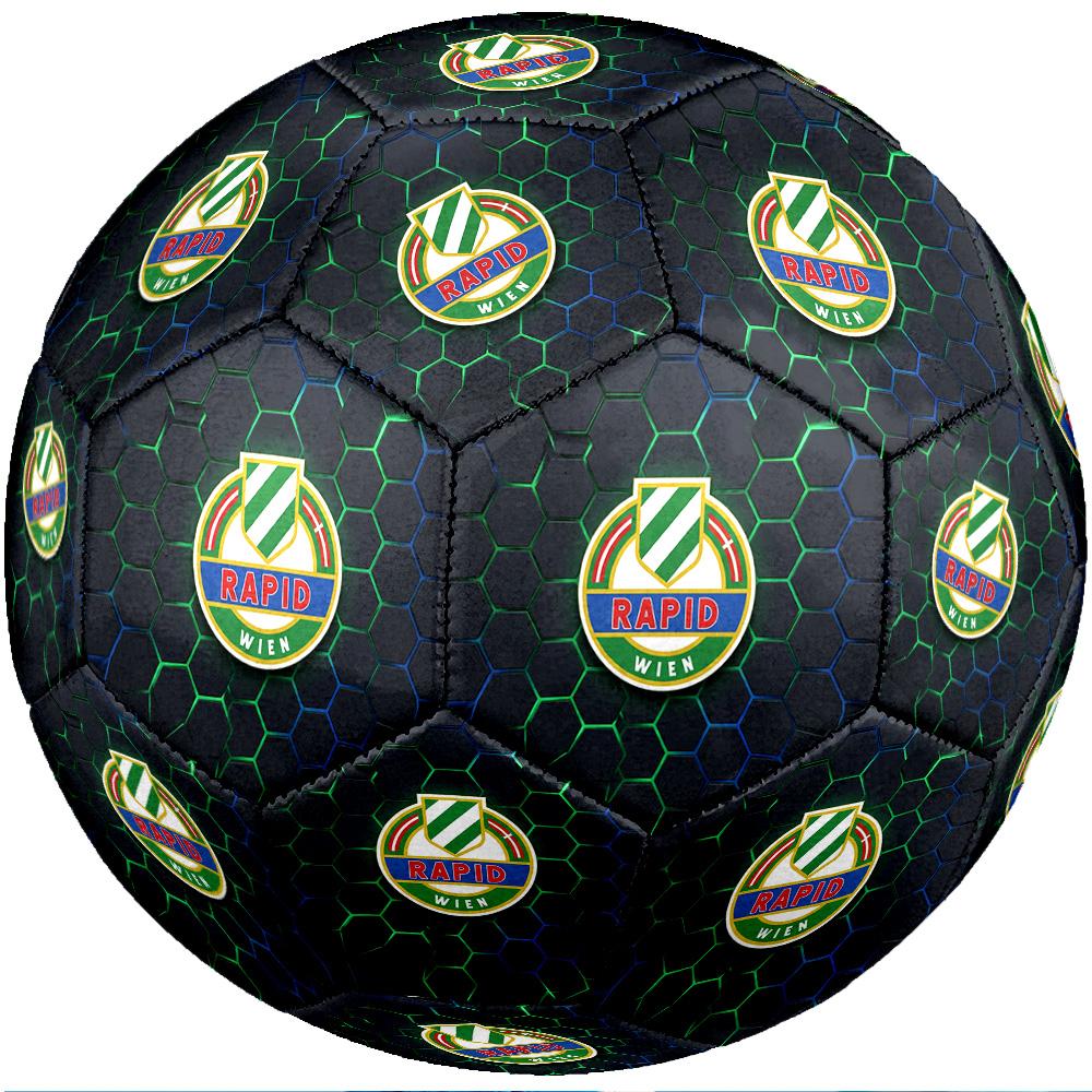Rapid Wien FC Size 5 Standard Football Durable Training Match Soccer Ball for Adult Outdoor Sports