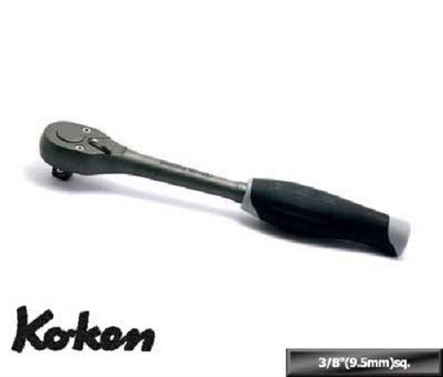 Kohken 3/8" (9,5 mm) Fyrkantigt Industriellt Spärrhandtag D3753J 200mm Total Längd