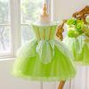 Girls' Fairy Tale Princess Dress – Doraemon Inspired Performance Attire