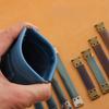 10 Stück DIY Metall Innenflexrahmen Verschluss Tasche Geldbörse Handtasche Nähen Innen Ersatz Scharniere Federklemme Reparatur Zubehör