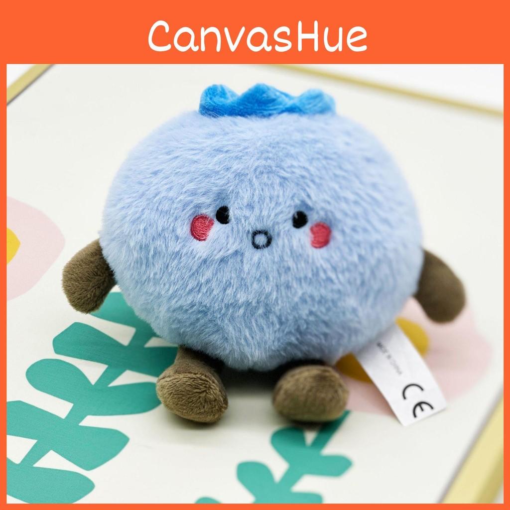 Animal Plush Blueberry Companion Doll Keychain Car Decor For Collectors Kids