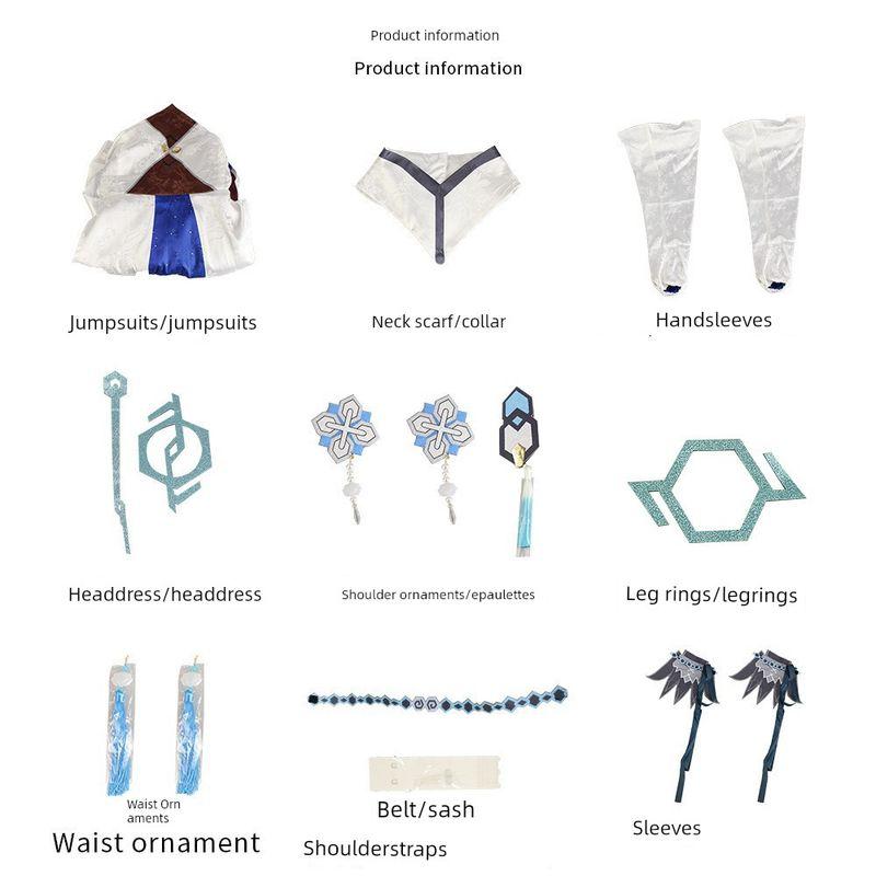 Anime Cosplay Costume Series: Dust Demon Game Anime Clothing for Women - Final Cosplay Costume Series