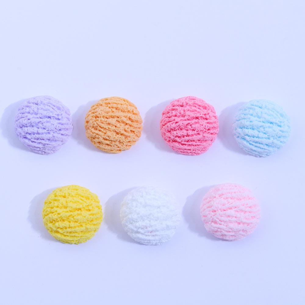 Colorful Handmade Ice Cream Candy Toy Charms for Crocs - DIY Resin Accessories