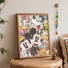 Disney Mickey Friends digital oil painting diy handpainted coloring painting home decoration classic cartoon characters art wall decor fun