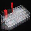 36 Grids Transparent Lipstick Display Case Storage Box Nail Brush Organizer Cosmetic Display
