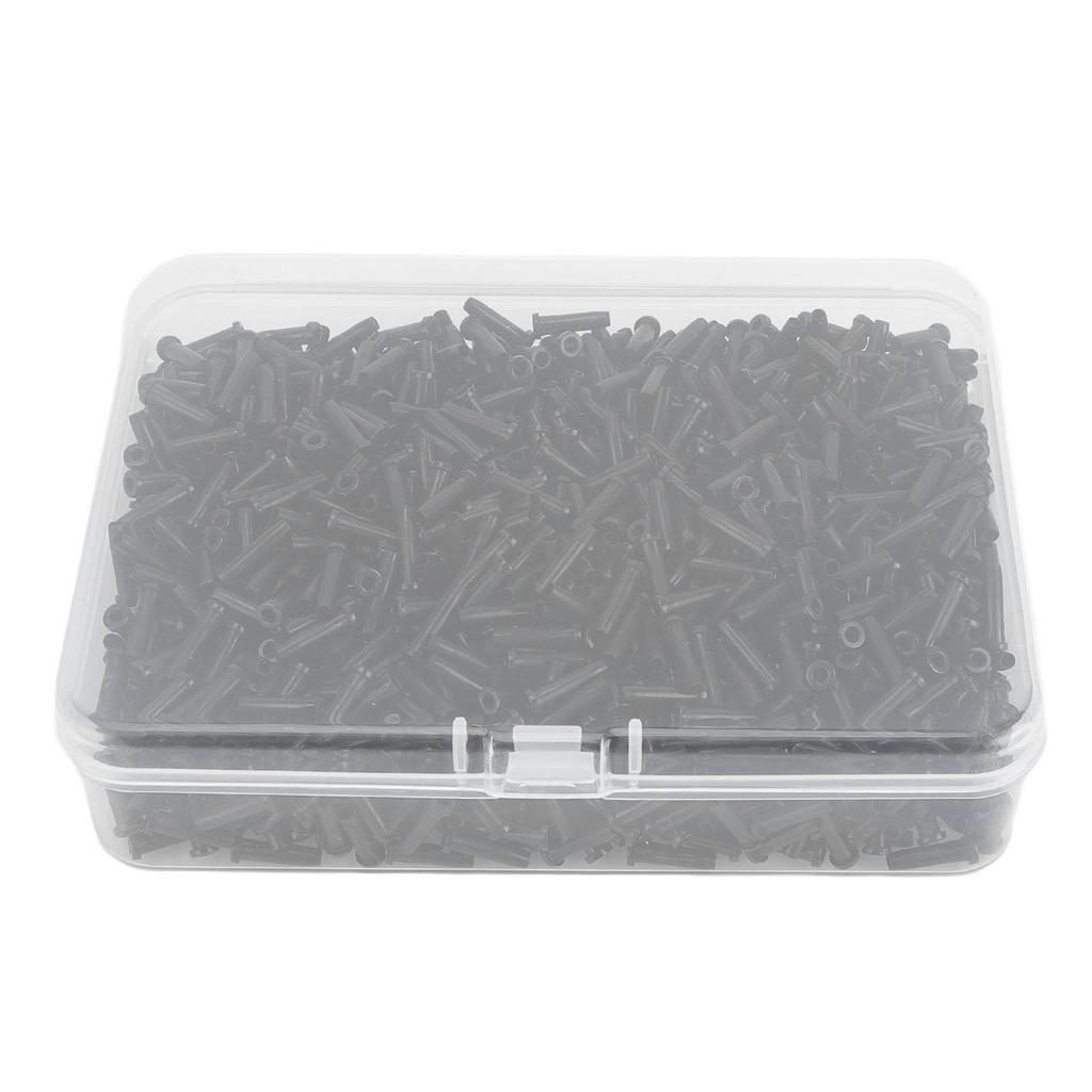 Badminton Schläger Besaitungsschutz Schwarz Farbe Nylon Badminton Schläger Besaitungsschutz Schlauch für Reparatur