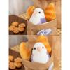 Lovebird Parrot High Fidelity Peony Parrot Plushie Budgerigar Budgie Plush Toys Lifelike Animals Simulation Stuffed Doll Toy