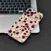 Small Floral Pattern IPhone 17 16 13 15 11 12 14 17 Pro Max Air 7 8 Shockproof Transparent Cover Silicone Soft Funda