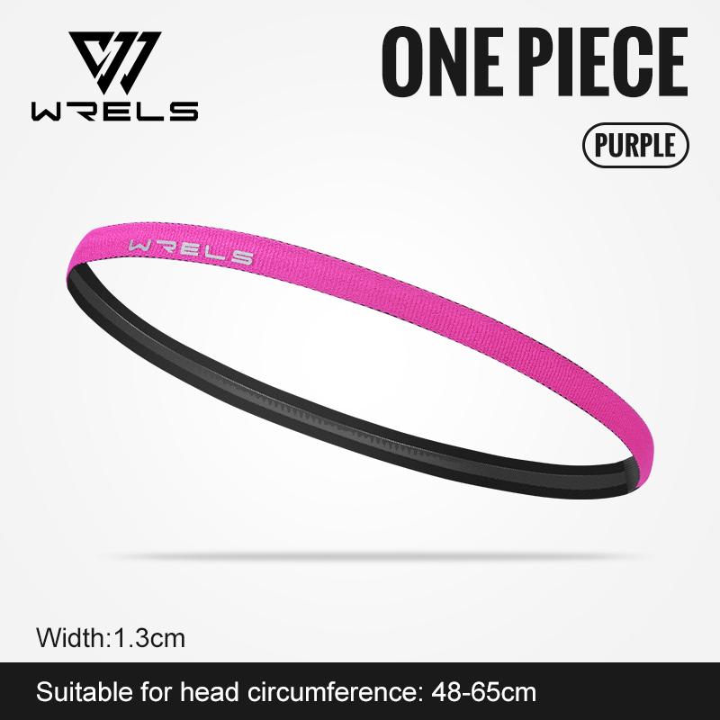 WRELS Elastic Thin Headbands Anti-Slip Sweat Absorbent Fitness Headbands Yoga Headwear for Women Sweat Hairband Sport Headbands