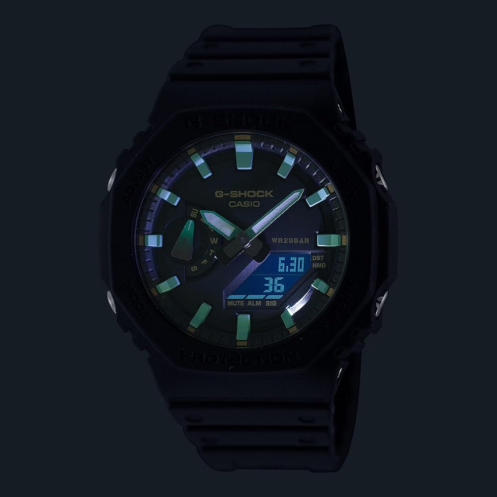 Casio G-Shock Watch GA-2100RC-1A Men's Overseas Model [Parallel Import]