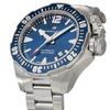 HAMILTON Men's Khaki Navy Watch (H77705145) Automatic, 30 ATM Water Resistant, Sapphire Crystal, Blue Dial, Stainless Steel
