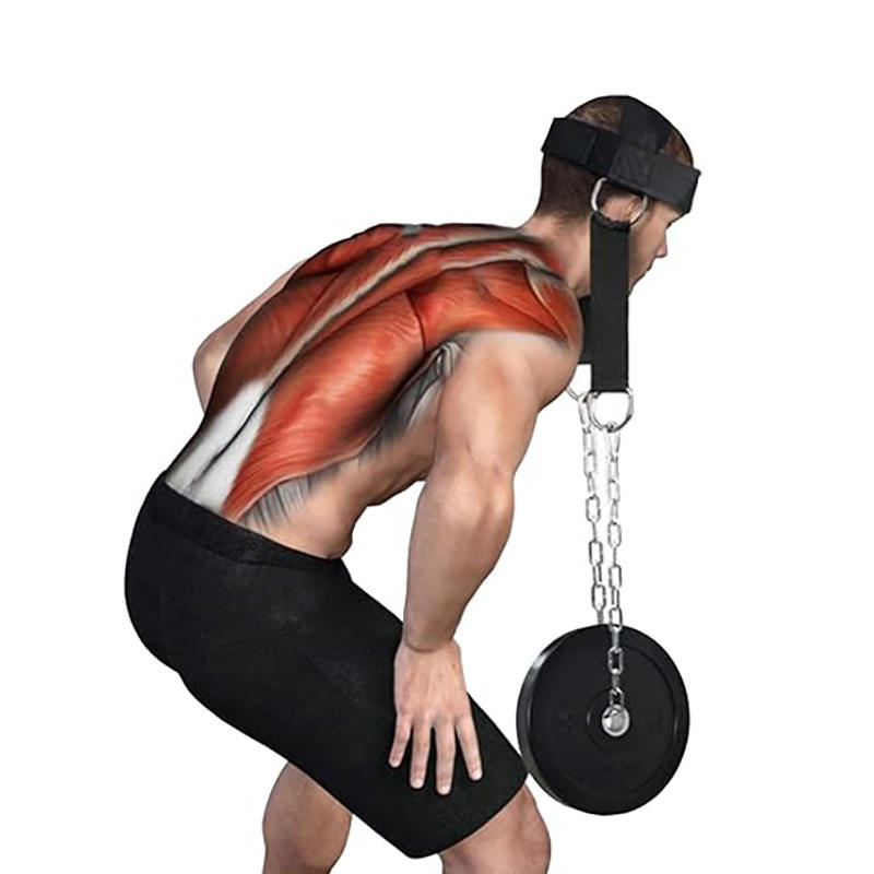 1PC Harnais de Tête et Entraîneur de Cou Ceinture de Poids Poids d'Épaule Entraînement de Force Casquette de Poids pour la Tête et le Cou Fitness