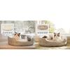 2026 New Arrival Small Dog Bed Washable,Round Cat Beds For Indoor Cats Camel Puppies and kittensNon‑slip Design At the Bottom
