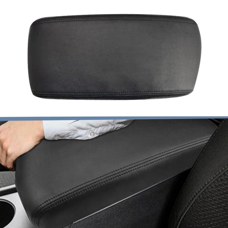 Mittelkonsolen-Deckel Armlehnenabdeckung Leder Interieur Auto Armlehnenpolster Schwarz Schutzmatte für Kia Optima 2016- Autozubehör Set