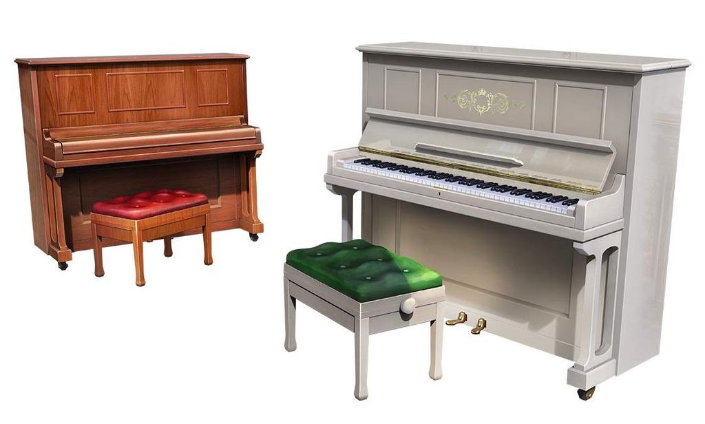 MiniArt Piano Set Plastic Model MA35626 1/35