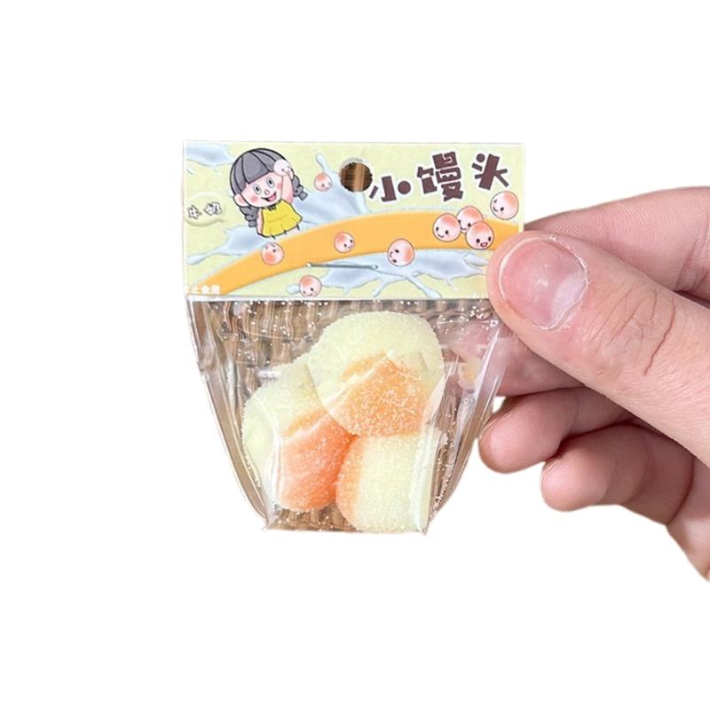 

Squeezable Toy TPR Stress Toy Steamed Buns Stress Reliever Toy Soft Decompression Toy Anxiety Reduce Toy for Office