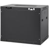 9U Wall Mount Network Server Cabinet, 15.5'' Deep, Server Rack Cabinet Enclosure, 200 Lbs Max. Ground-mounted Load Capacity, with Locking Glass Door