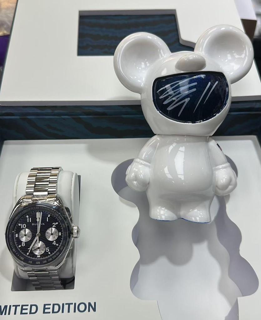 Bulova Lunar Pilot Series Limited 150th Anniversary 262kHz Precisionist Watch 98A329